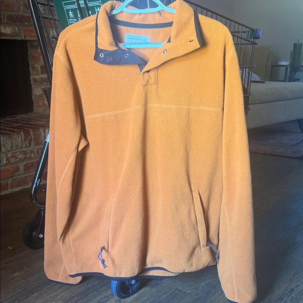 Aeropostale Orange Men's Jacket